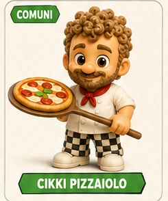 Cikki Pizza Chef character card